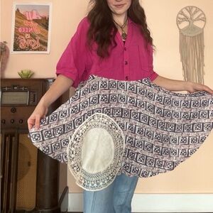 Upcycled Babydoll Top